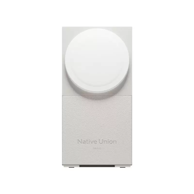 Native Union Rise 2-in-1 Qi2 wireless charger, sandstone