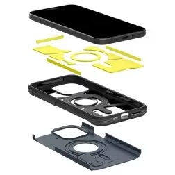 Spigen Tough Armor MagSafe, metalo šiferis - iPhone 15 Pro