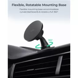 iOttie iTap 3 MagSafe Flush Mount with Magnetic Ring Adapter