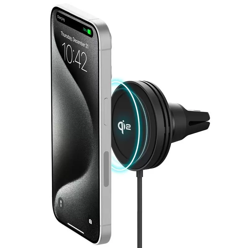 Belaidis magnetinis automobilinis telefono laikiklis iOttie Velox MagSafe Qi2 Wireless Air Vent Mount Belaidis magnetinis automobilinis telefono laikiklis iOttie Velox MagSafe Qi2 Wireless Air Vent Mount