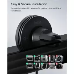 Belaidis magnetinis telefono laikiklis – Velox Mini Qi2