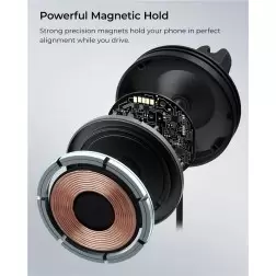 Belaidis magnetinis telefono laikiklis – Velox Mini Qi2