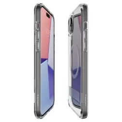 Spigen Ultra Hybrid S MagSafe, kristalas aiškus - iPhone 15