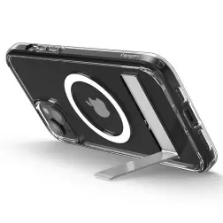 Spigen Ultra Hybrid S MagSafe, kristalas aiškus - iPhone 15
