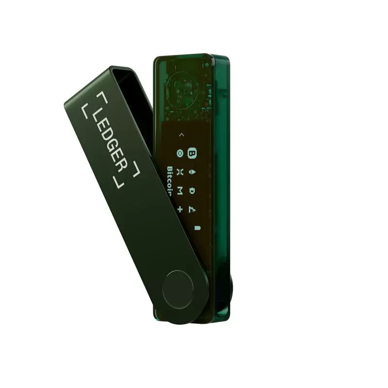 Aparatinė piniginė kriptovaliutoms Ledger Nano X Emerald Green Aparatinė piniginė kriptovaliutoms Ledger Nano X Emerald Green