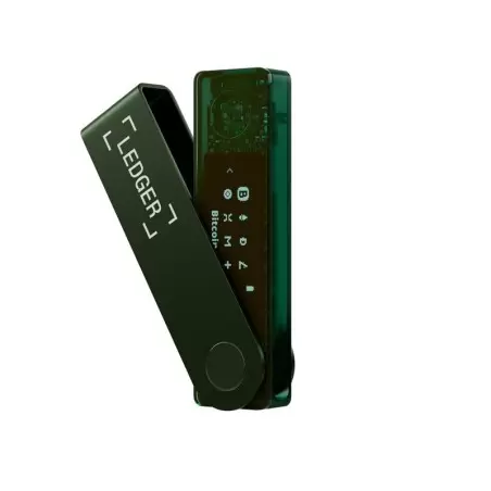 Aparatinė piniginė kriptovaliutoms Ledger Nano X Emerald Green