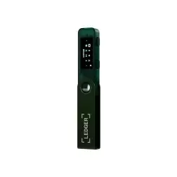 Aparatinė piniginė kriptovaliutoms Ledger Nano S Plus Emerald Green