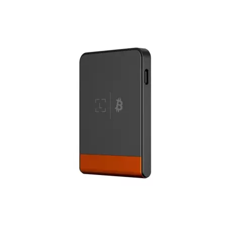Aparatinė piniginė kriptovaliutoms Ledger Flex Bitcoin Orange