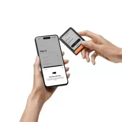 Aparatinė piniginė kriptovaliutoms Ledger Flex Bitcoin Orange