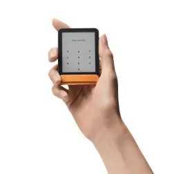 Aparatinė piniginė kriptovaliutoms Ledger Flex Bitcoin Orange