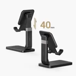 Telefono stovas UGREEN LP427, juodas