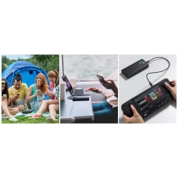 Baseus Amblight powerbank kelionems lėktuvu be apribojimų