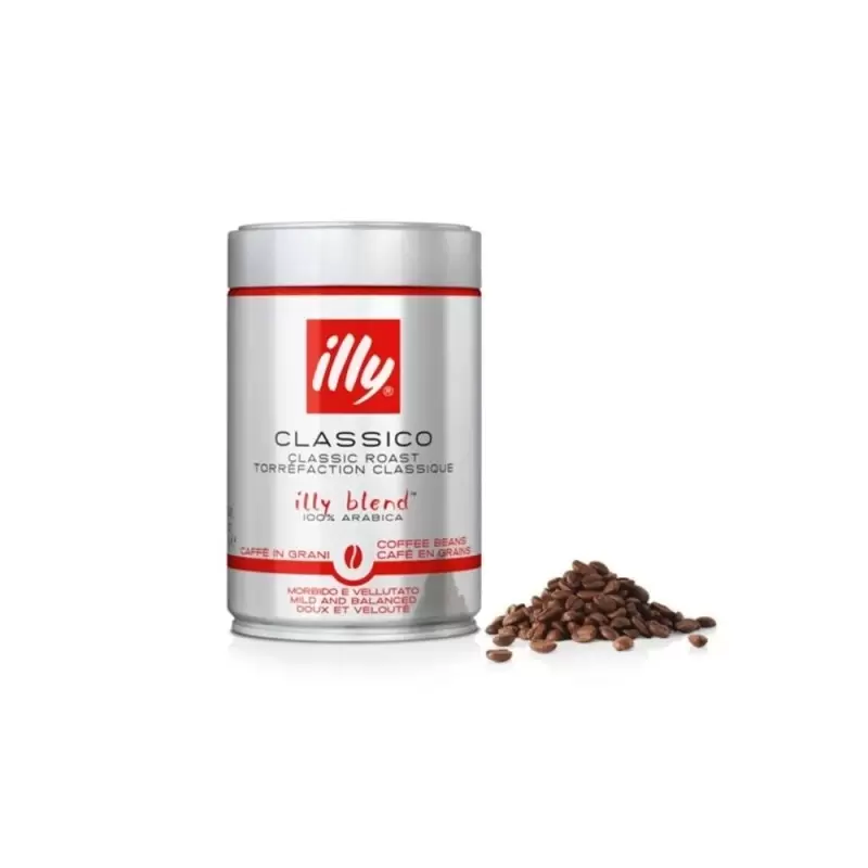 Illy CLASSICO kavos pupelės, 250 g