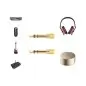 Adapteris Ugreen 3.5 mm mini jack - 6.3 mm jack, gold