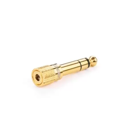Adapteris Ugreen 3.5 mm mini jack - 6.3 mm jack, auksas