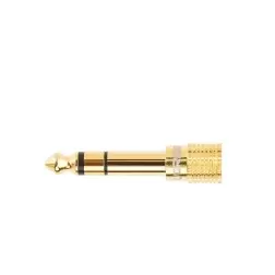 Adapteris Ugreen 3.5 mm mini jack - 6.3 mm jack, gold