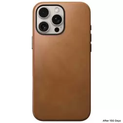 Nomad odinis dėklas iPhone – aukščiausios kokybės rudas dėklas