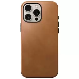 Nomad odinis dėklas iPhone – aukščiausios kokybės rudas dėklas