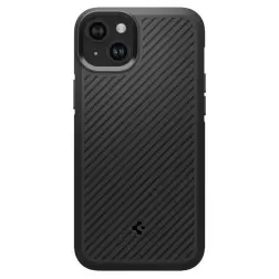 Spigen Core Armor, matēta melna krāsa - iPhone 15