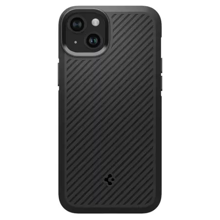Spigen Core Armor, matte black - iPhone 15