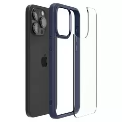 Spigen Ultra Hybrid, navy blue - iPhone 15 Pro Max
