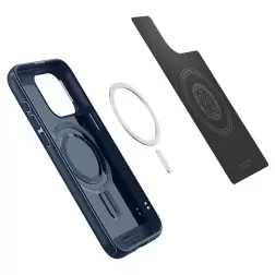 Spigen Mag Armor MagSafe, tamsiai mėlyna - iPhone 15 Pro Max
