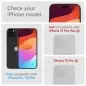 Spigen Glass tR Optik 2 Pack, crystal clear - iPhone 15/15 Plus/14/14 Plus