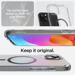 Spigen Ultra Hybrid MagSafe, anglies pluošto - iPhone 15 Plus