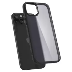 Spigen Ultra Hybrid, šaltas juodas - iPhone 15 Plus