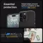 Spigen Crystal Hybrid, matte black - iPhone 15 Pro
