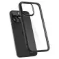 Spigen Crystal Hybrid, matte black - iPhone 15 Pro