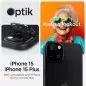 Spigen Glass tR Optik 2 Pack, black - iPhone 15/15 Plus/14/14 Plus