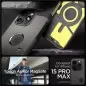 Spigen Tough Armor MagSafe, gunmetal - iPhone 15 Pro Max