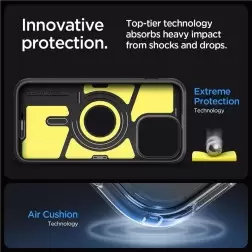 Spigen Tough Armor MagSafe, ginklainis - iPhone 15 Pro Max