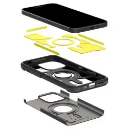 Spigen Tough Armor MagSafe, ginklainis - iPhone 15 Pro Max