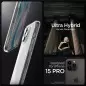 Spigen Ultra Hybrid, frost clear - iPhone 15 Pro