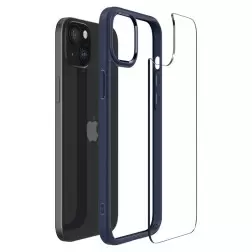 Spigen Ultra Hybrid, tamsiai mėlyna - iPhone 15 Plus