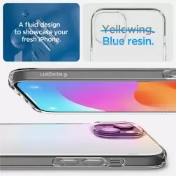 Spigen Crystal Flex, crystal clear - iPhone 15