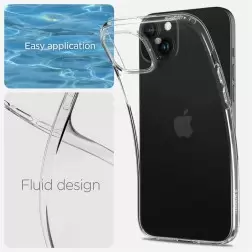 Spigen Crystal Flex, kristalai skaidrus - iPhone 15 Plus