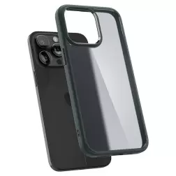 Spigen Ultra Hybrid, šaltas žalias - iPhone 15 Pro Max