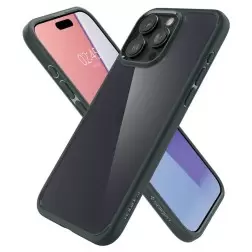 Spigen Ultra Hybrid, šaltas žalias - iPhone 15 Pro Max