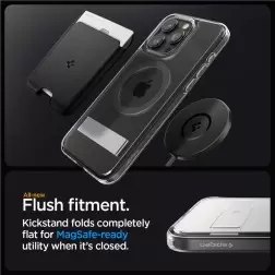 Spigen Ultra Hybrid S MagSafe, grafitas - iPhone 15 Pro Max
