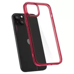 Spigen Ultra Hybrid, raudonas kristalas - iPhone 15