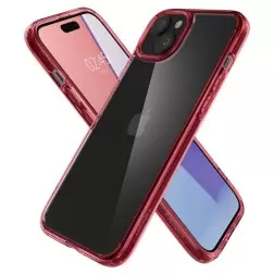 Spigen Ultra Hybrid, raudonas kristalas - iPhone 15