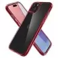 Spigen Ultra Hybrid, red crystal - iPhone 15
