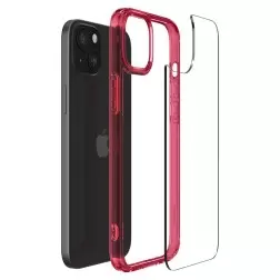 Spigen Ultra Hybrid, raudonas kristalas - iPhone 15