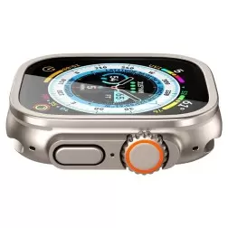 Spigen Stiklas tR Slim Pro 1 Paketas, titan - Apple Watch Ultra 2/Ultra 49mm