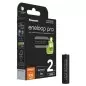 Įkraunamos baterijos Panasonic eneloop pro HR03 930 mAh (AAA), 2 bat./pak.
