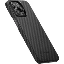 Pitaka MagEZ 4 1500D dėklas, juoda/pilka džinsinė medžiaga - iPhone 15 Pro