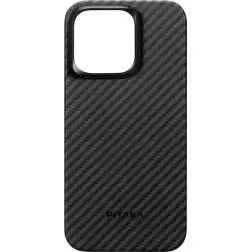 Pitaka MagEZ 4 1500D dėklas, juoda/pilka džinsinė medžiaga - iPhone 15 Pro